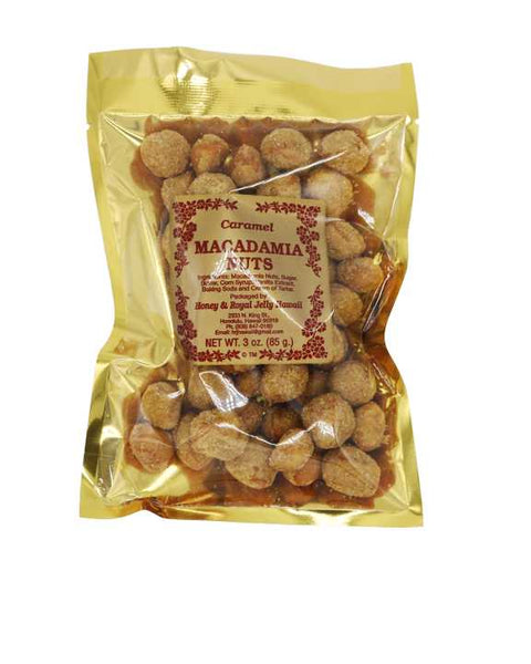 Caramel Candy Macadamias Honey Royal Jelly Co