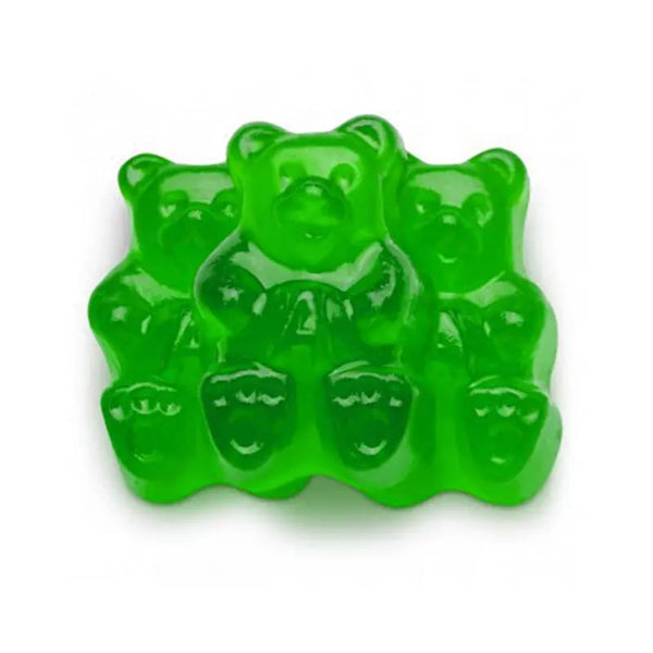 Green Apple Gummy Bear Diamond Head Taffy Co