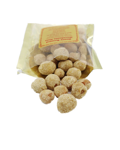 Honey Roasted Candy Macadamia Nut Honey Royal Jelly Co