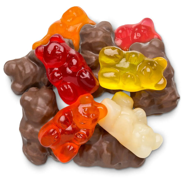 Milk Chocolate Gummi Bear Six Flavor Mix Diamond Head Taffy Co