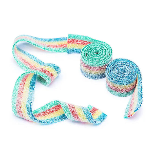 Rainbow Sour Belts Diamond Head Taffy Co