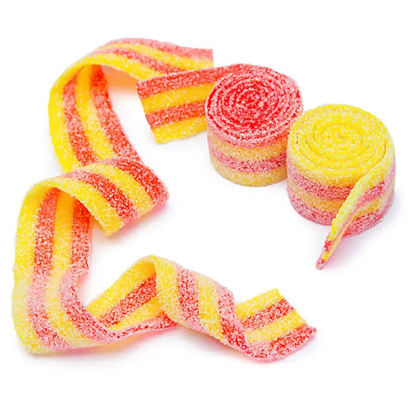 Strawberry Banana Sour Belts Diamond Head Taffy Co